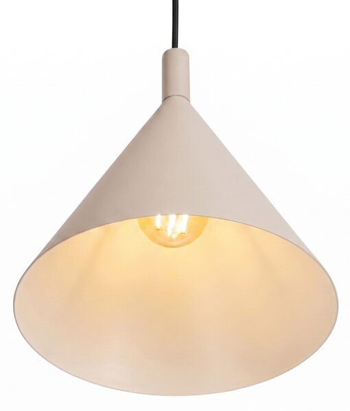 Sollux Lighting Závěsné svítidlo NOX 25 taupe