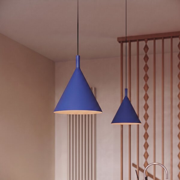 Sollux Lighting Závěsné svítidlo NOX 25 ultramarín