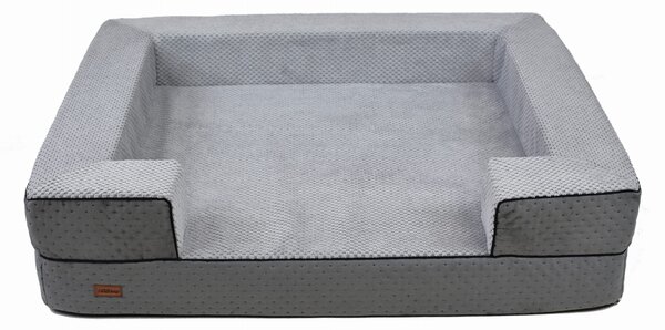 Lauren Design Pelech Rex Orthopedic, šedý Velikost: XL - 100 x 80 cm