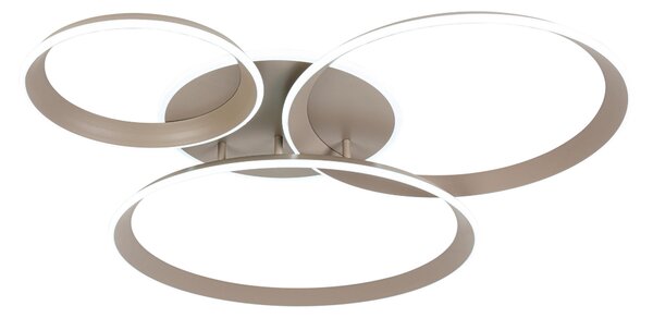 STROPNÍ LED SVÍTIDLO, 96/84/10 cm Dieter Knoll - Stropní svítidla