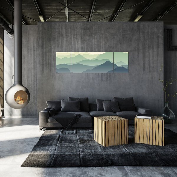 Obraz - Forest Mountain (170x50 cm)
