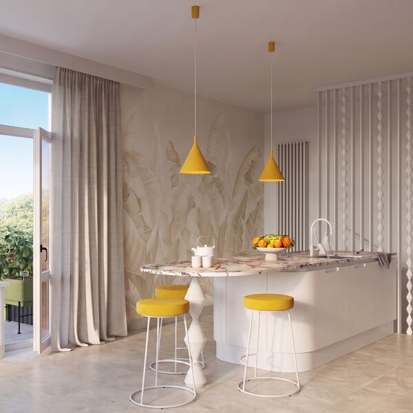 Sollux Lighting Závěsné svítidlo NOX 25 žluté
