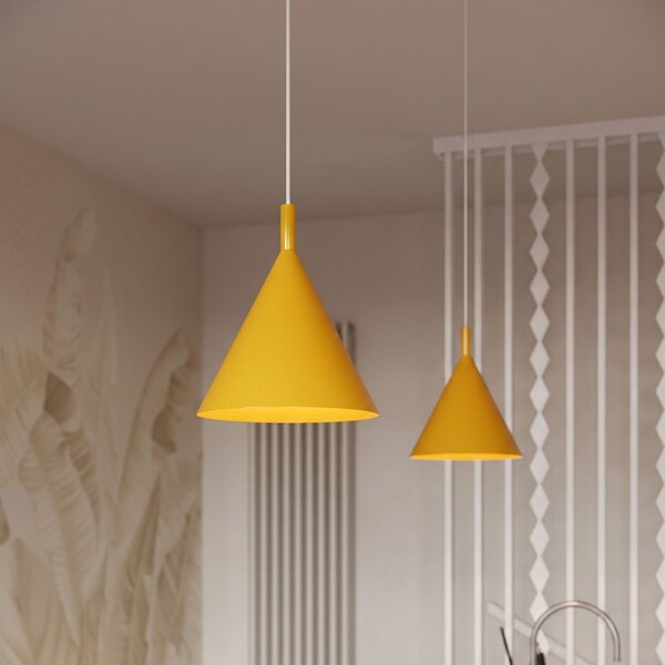 Sollux Lighting Závěsné svítidlo NOX 25 žluté