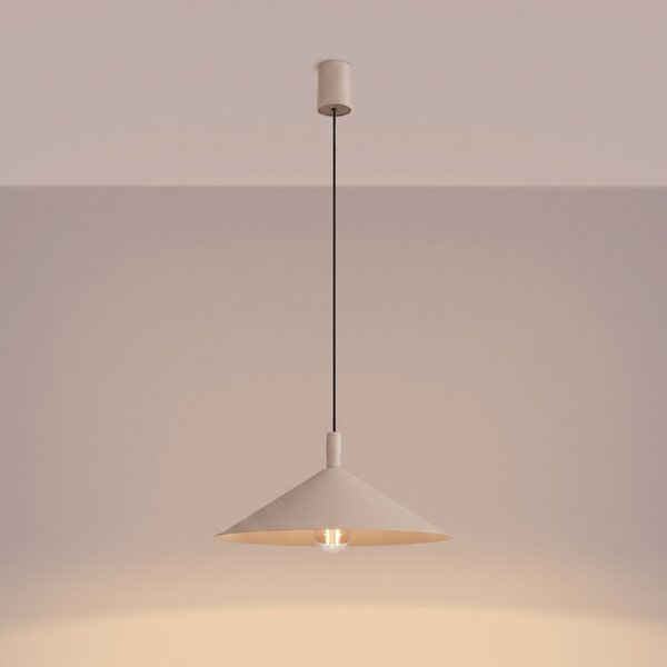 Sollux Lighting Závěsné svítidlo NOX 40 taupe