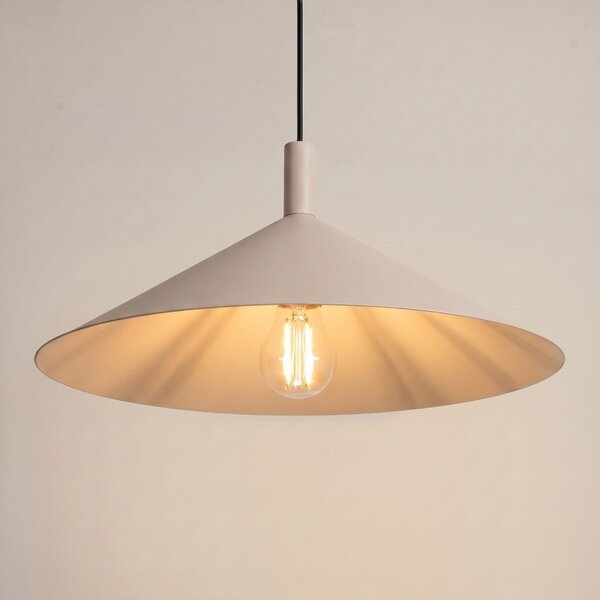 Sollux Lighting Závěsné svítidlo NOX 40 taupe