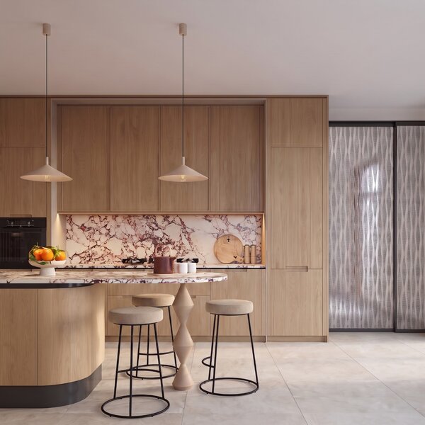 Sollux Lighting Závěsné svítidlo NOX 40 taupe