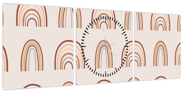 Obraz - Dream creations N⁰3 (s hodinami) (90x30 cm)