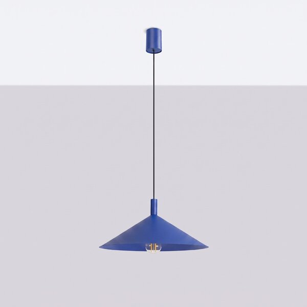 Sollux Lighting Závěsné svítidlo NOX 40 ultramarín