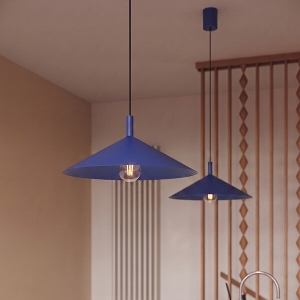 Sollux Lighting Závěsné svítidlo NOX 40 ultramarín
