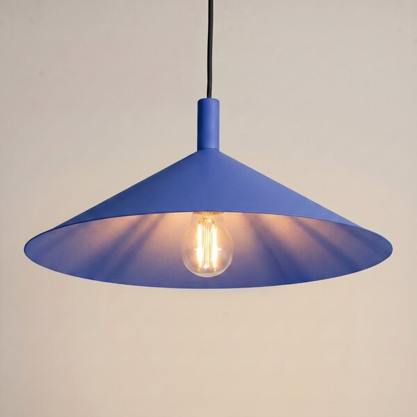 Sollux Lighting Závěsné svítidlo NOX 40 ultramarín