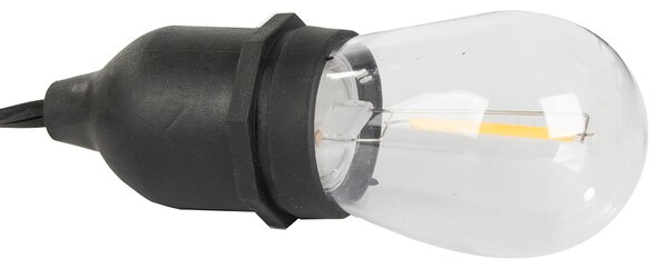 LED světelná zahradní girlanda LUCENT, 15 m