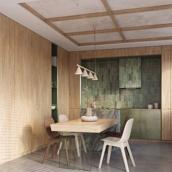Sollux Lighting Lustr NOX 4L taupe