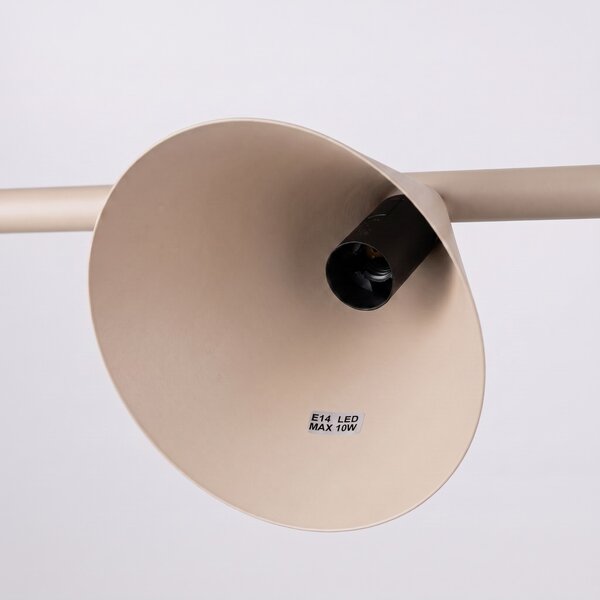 Sollux Lighting Lustr NOX 4L taupe