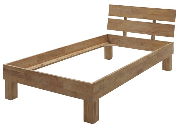 FUTONOVÁ POSTEL, 90/200 cm barvy dubu MID.YOU - Jednolůžkové postele, Online Only