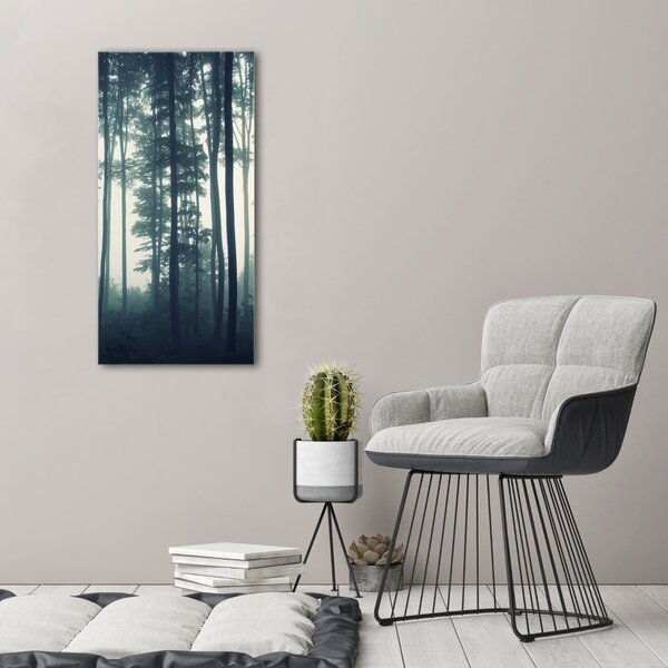 Vertikální Foto obraz canvas Mlha v lese ocv-106280644