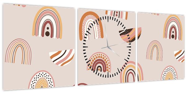 Obraz - Dream creations N⁰1 (s hodinami) (90x30 cm)