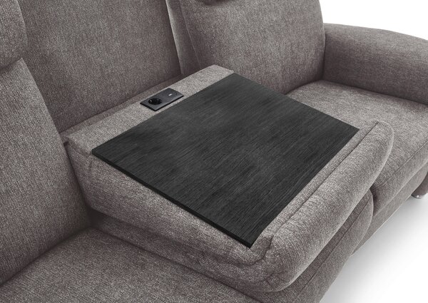 TRAPÉZOVÁ POHOVKA, textil, šedobéžová Pure Home Comfort - Pohovky