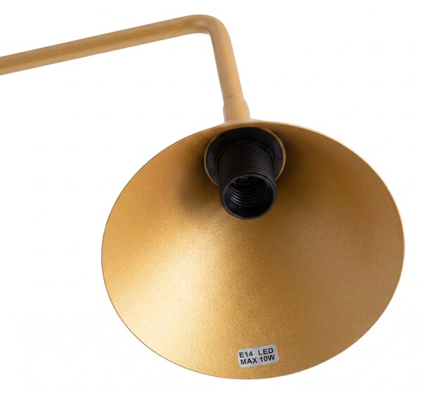 Sollux Lighting Stolní lampa NOX zlatá