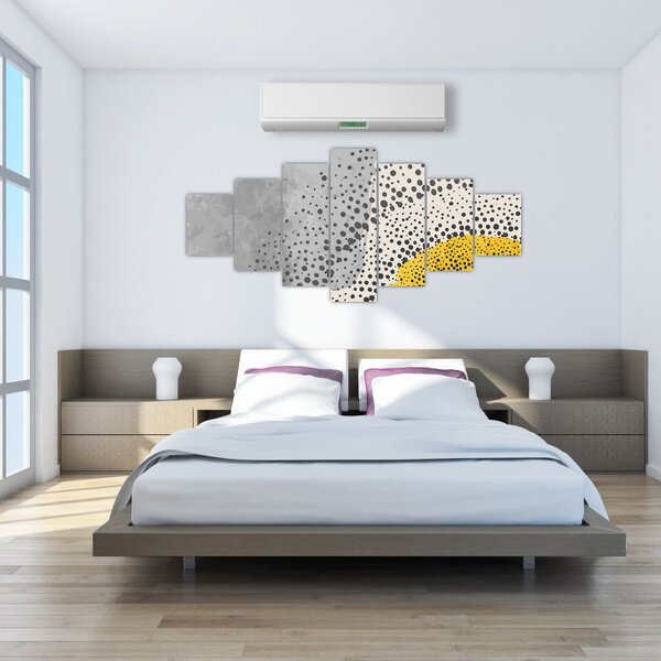 Obraz - Abstraktní malba pláže N⁰3 (210x100 cm)