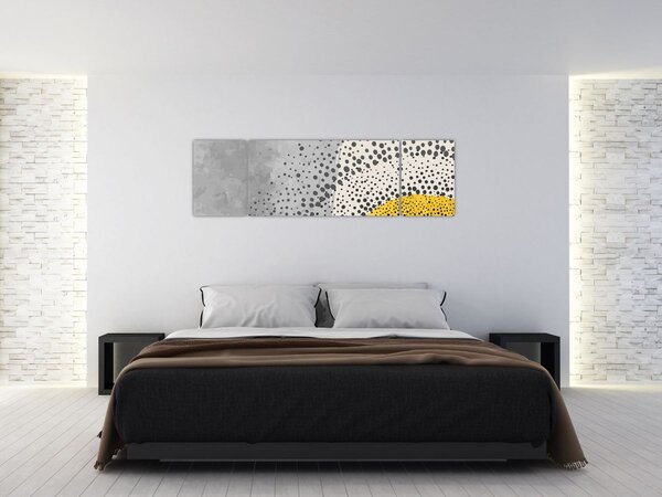 Obraz - Abstraktní malba pláže N⁰3 (170x50 cm)