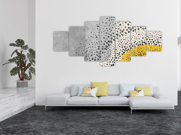 Obraz - Abstraktní malba pláže N⁰3 (210x100 cm)