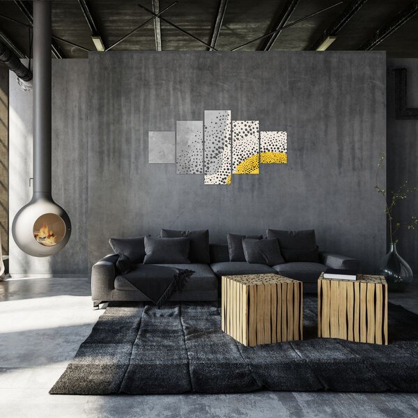 Obraz - Abstraktní malba pláže N⁰3 (125x70 cm)