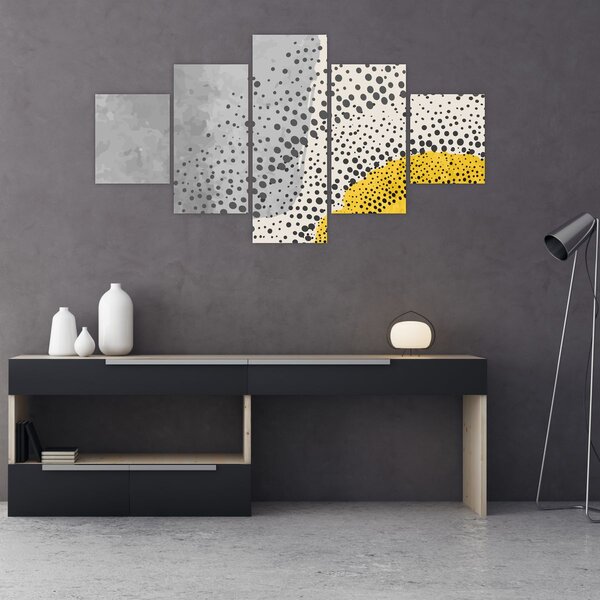Obraz - Abstraktní malba pláže N⁰3 (125x70 cm)