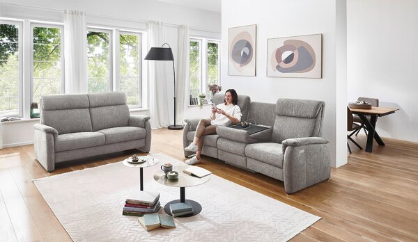 2,5SEDÁK, textil, šedobéžová Pure Home Comfort - Pohovky