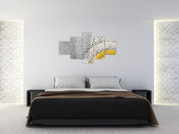 Obraz - Abstraktní malba pláže N⁰3 (125x70 cm)
