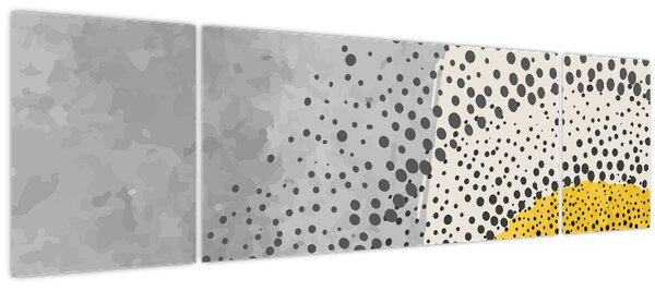 Obraz - Abstraktní malba pláže N⁰3 (170x50 cm)