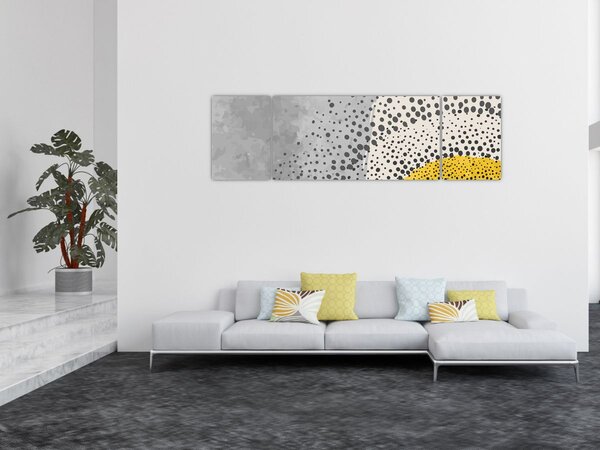 Obraz - Abstraktní malba pláže N⁰3 (170x50 cm)
