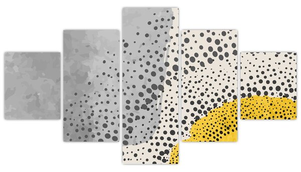 Obraz - Abstraktní malba pláže N⁰3 (125x70 cm)