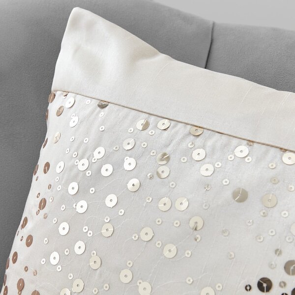 Dekorační polštář 43x43 cm Glitzy Sequin – Catherine Lansfield