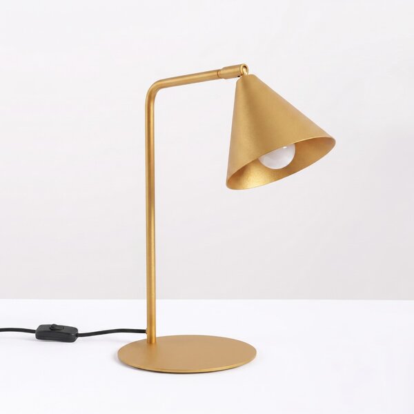Sollux Lighting Stolní lampa NOX zlatá