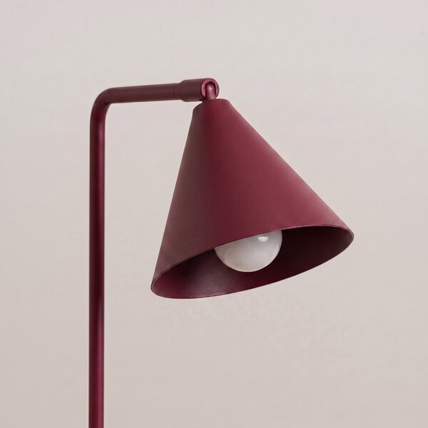 Sollux Lighting Stolní lampa NOX bordó