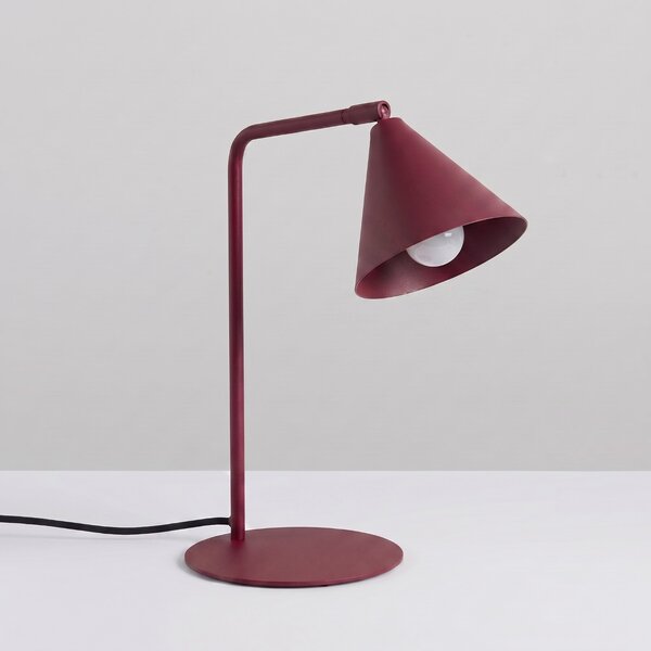 Sollux Lighting Stolní lampa NOX bordó