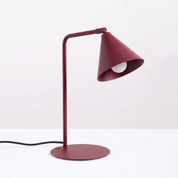 Sollux Lighting Stolní lampa NOX bordó