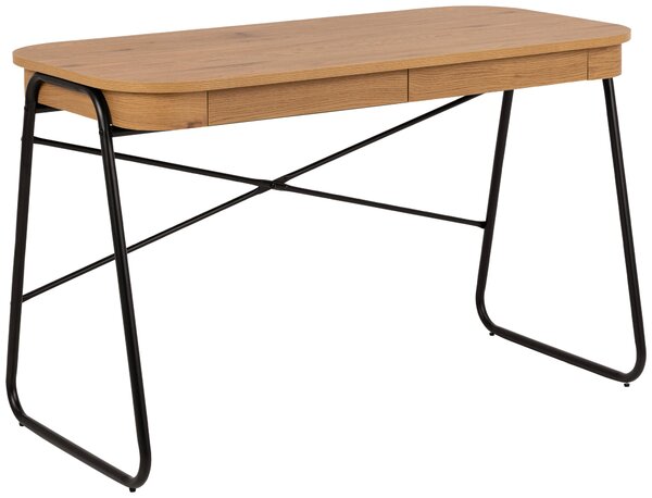 PSACÍ STŮL, barvy dubu, 120/60/75 cm MID.YOU - Online Only psací stoly, Online Only