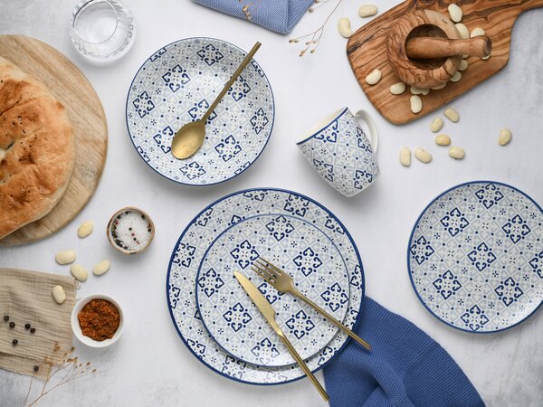 KOMBINOVANÁ SOUPRAVA, 16dílné, pórovina Creatable - Online Only nádobí, Online Only