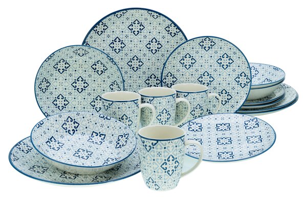 KOMBINOVANÁ SOUPRAVA, 16dílné, pórovina Creatable - Online Only nádobí, Online Only
