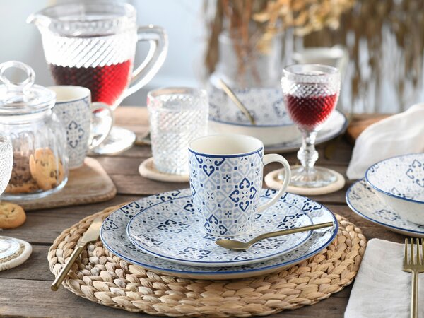 KOMBINOVANÁ SOUPRAVA, 16dílné, pórovina Creatable - Online Only nádobí, Online Only