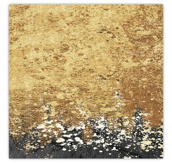Obraz - Zlatá struktura N⁰3 (30x30 cm)