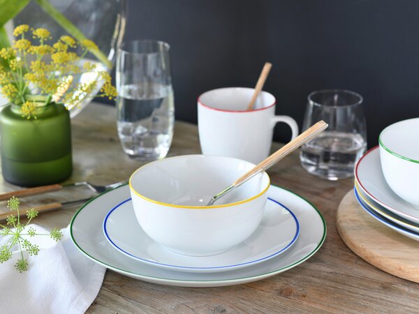 KOMBINOVANÁ SOUPRAVA, 20dílné, porcelán Creatable - Online Only nádobí, Online Only