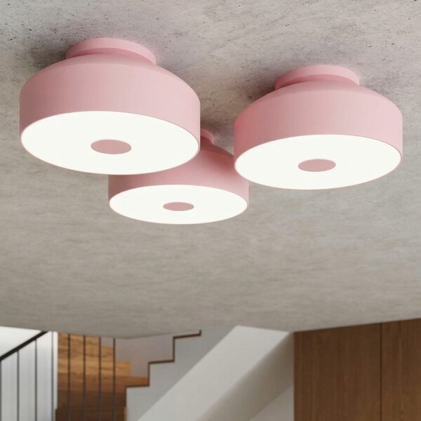 Sollux Lighting Stropní svítidlo OMIQ růžové
