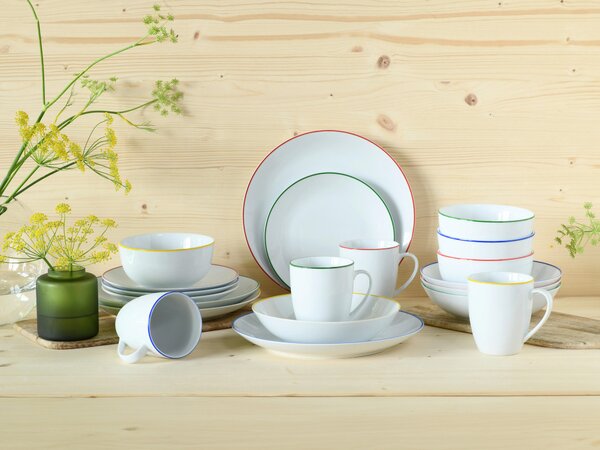 KOMBINOVANÁ SOUPRAVA, 20dílné, porcelán Creatable - Online Only nádobí, Online Only
