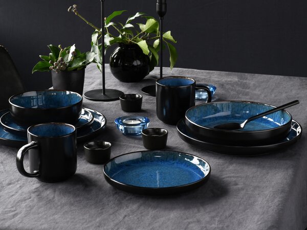 KOMBINOVANÁ SOUPRAVA, 16dílné, kamenina Creatable - Online Only nádobí, Online Only
