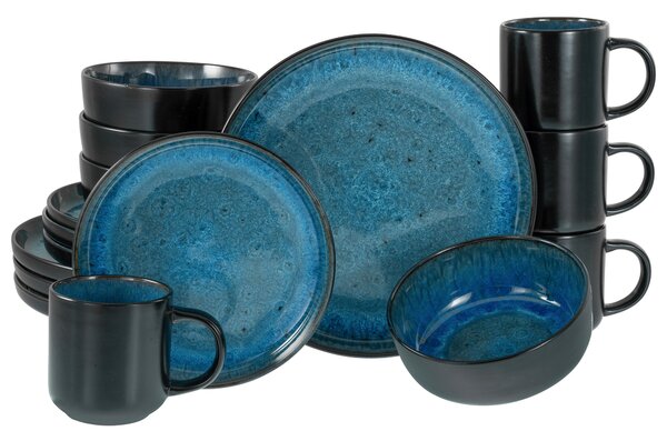 KOMBINOVANÁ SOUPRAVA, 16dílné, kamenina Creatable - Online Only nádobí, Online Only