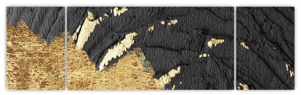 Obraz - Zlatá struktura N⁰1 (170x50 cm)