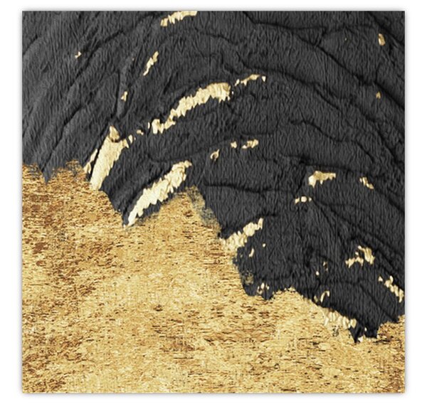 Obraz - Zlatá struktura N⁰1 (30x30 cm)