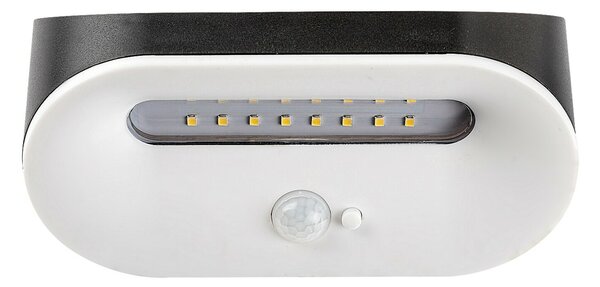 Rabalux venkovní solární svítidlo Brezno LED 3,2W černá IP44 77006